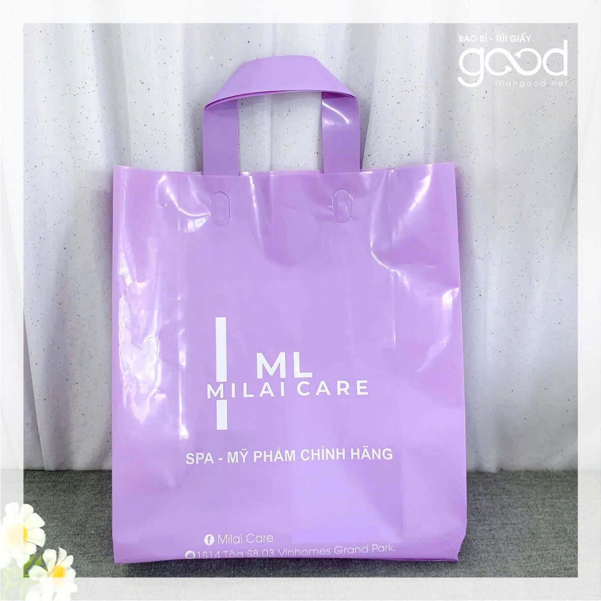 IN BỌC ÉP QUAI SPA - MỸ PHẨM